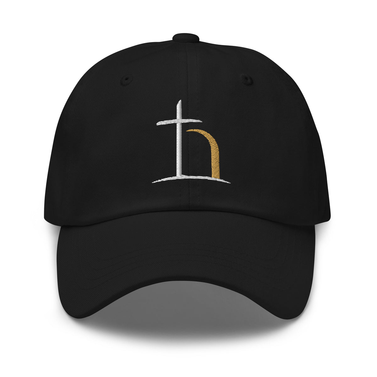 Black Be Opened Christian dad hat styled for everyday wear
